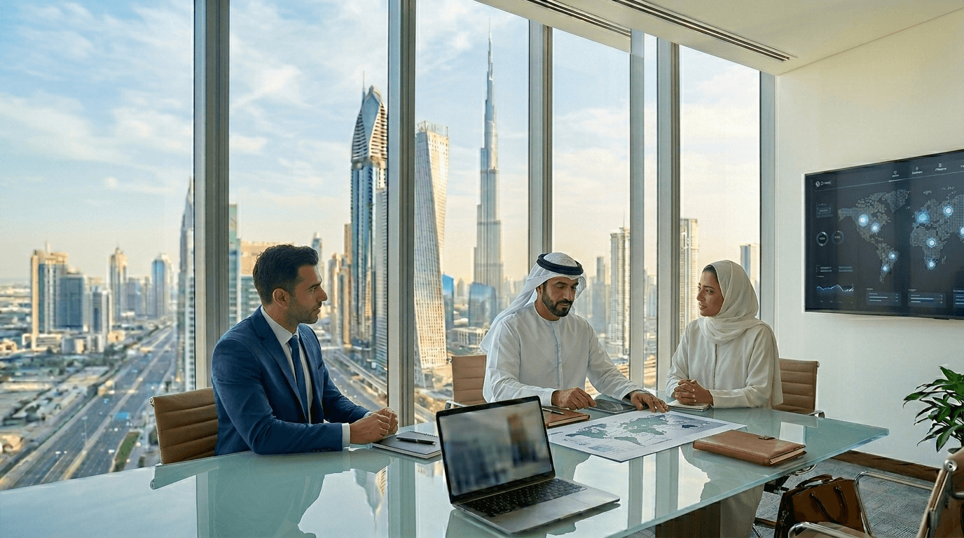 BIZAS UAE business consultancy meeting