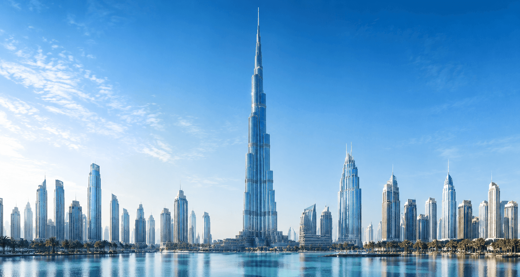 Dubai Skyline Watermark